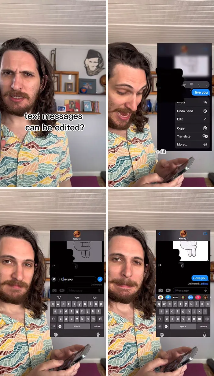 Text Messages Can Be Edited