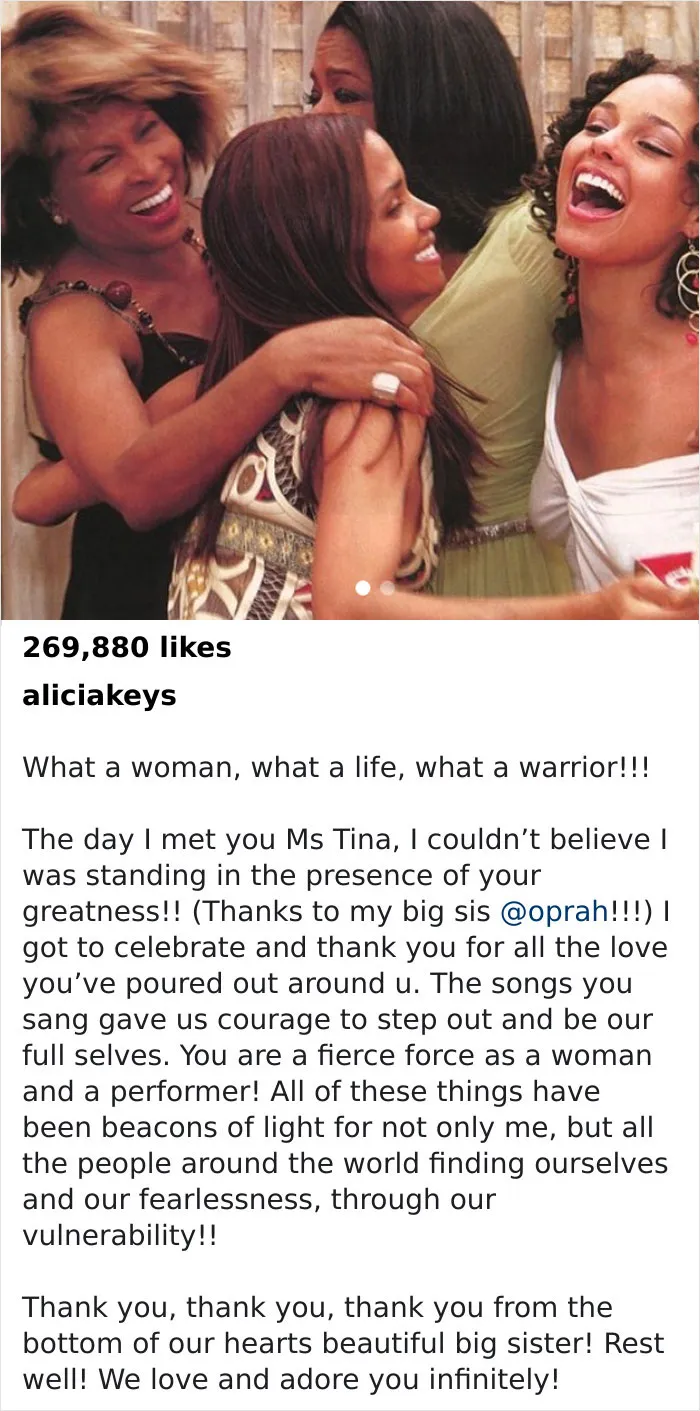 The World Says Goodbye To The Legendary Tina Turner In 40 Moving Tributes