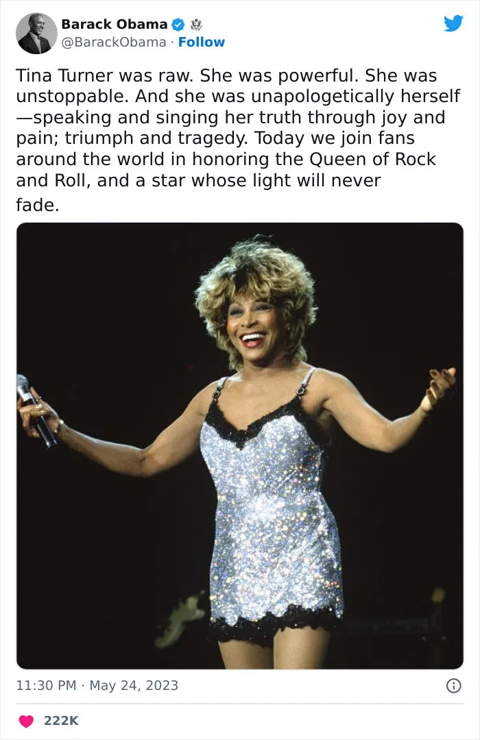 The World Says Goodbye To The Legendary Tina Turner In 40 Moving Tributes