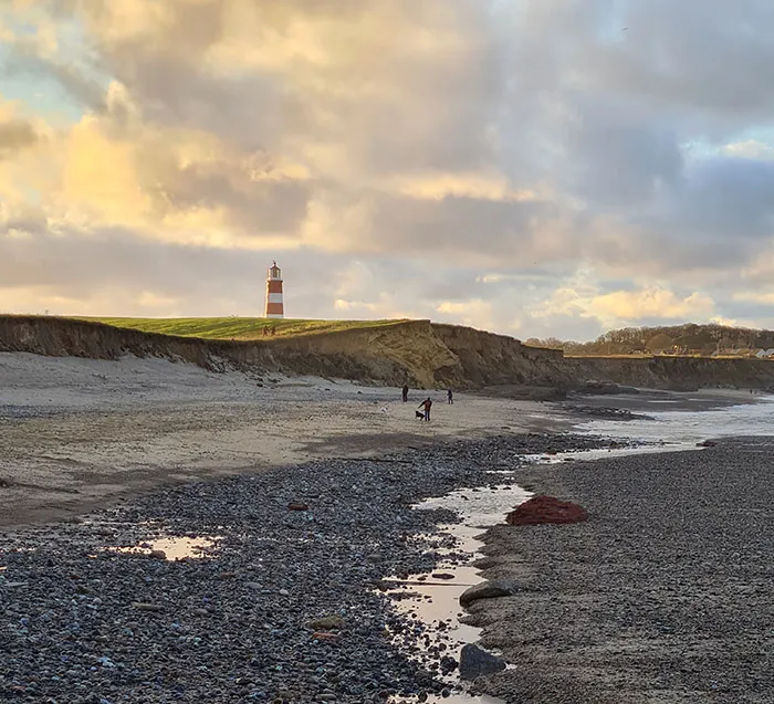 Holkham Beach In North Norfolk, UK