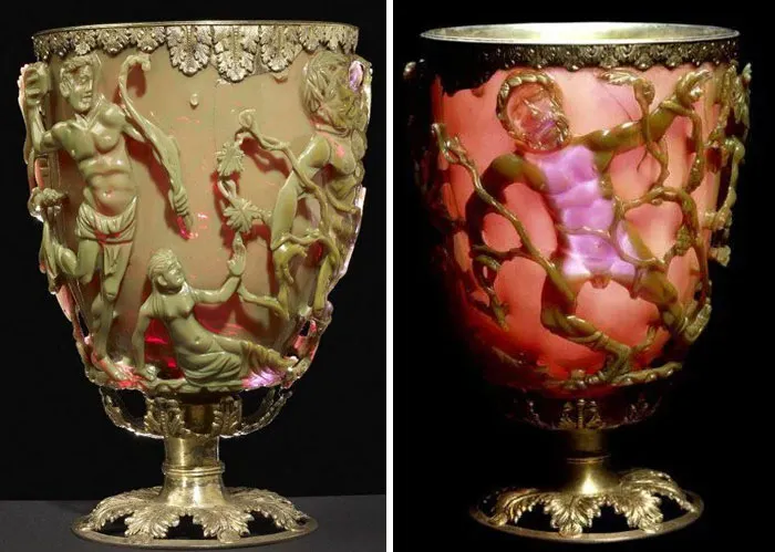 The Lycurgus Cup: The Only Complete Example Of Ancient Color-Changing Glass