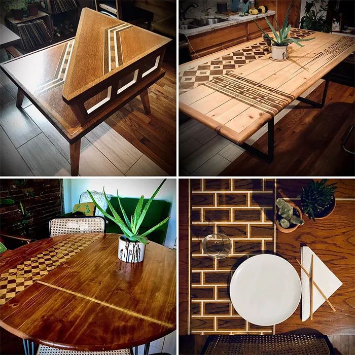 Hago retoques a medida de muebles de madera