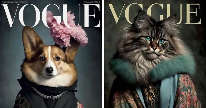 Artist Used AI To Put Animals On Magazine Covers And Here Are 9 Of The Images