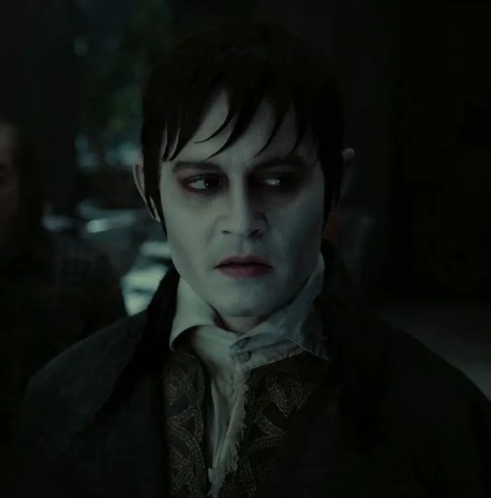 Vampire looking to the side 