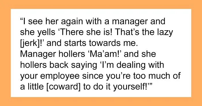 Customer Gets Followed Outside By Screaming 'Karen' Who Can't Comprehend They're Not Staff, The Manager Closes The Store