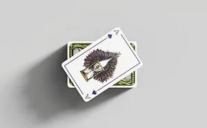 I Turned My Ink And Watercolor Paintings Of Fantasy Characters Into Playing Cards.