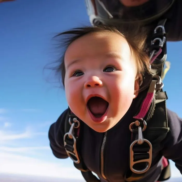 "Preschool Skydiving Classes": 25 Humorous AI-Generated Images By Timothy J. Nemeth