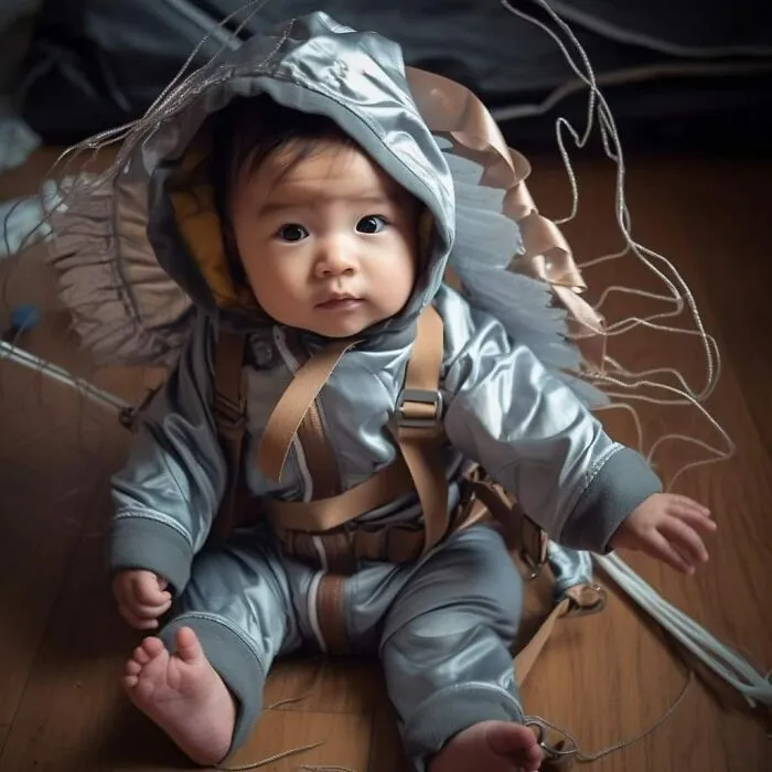 "Preschool Skydiving Classes": 25 Humorous AI-Generated Images By Timothy J. Nemeth