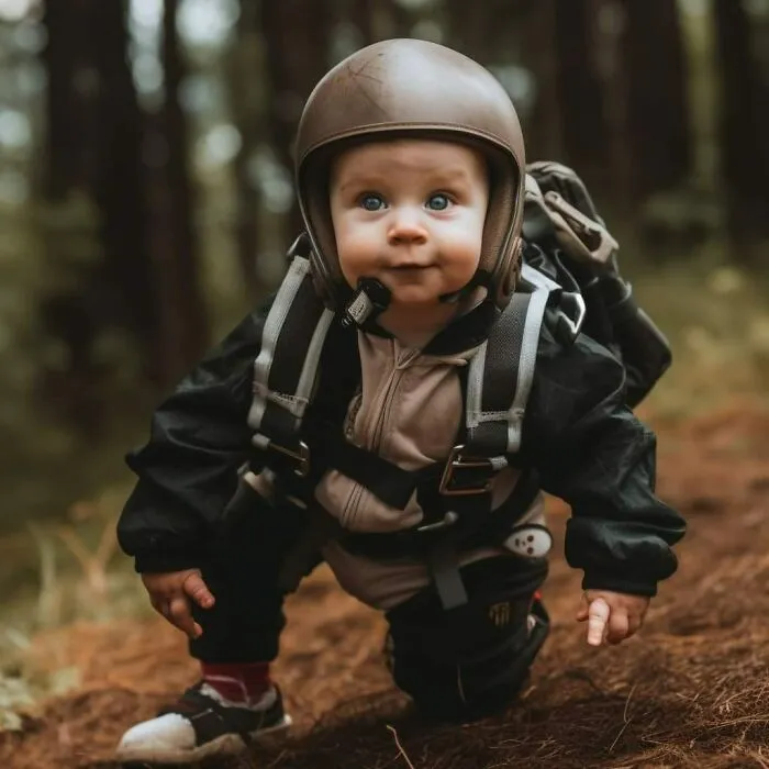 "Preschool Skydiving Classes": 25 Humorous AI-Generated Images By Timothy J. Nemeth