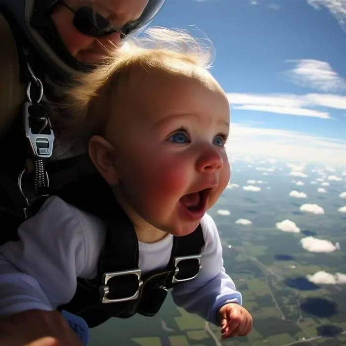 "Preschool Skydiving Classes": 25 Humorous AI-Generated Images By Timothy J. Nemeth