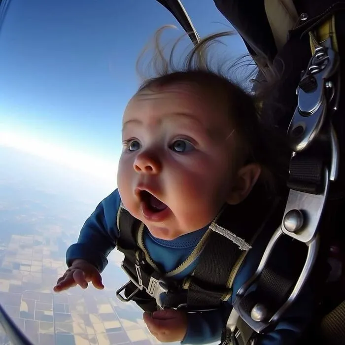 "Preschool Skydiving Classes": 25 Humorous AI-Generated Images By Timothy J. Nemeth
