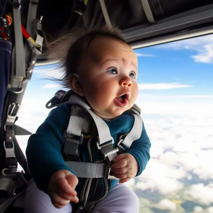 "Preschool Skydiving Classes": 25 Humorous AI-Generated Images By Timothy J. Nemeth