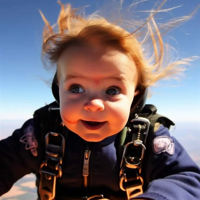 "Preschool Skydiving Classes": 25 Humorous AI-Generated Images By Timothy J. Nemeth