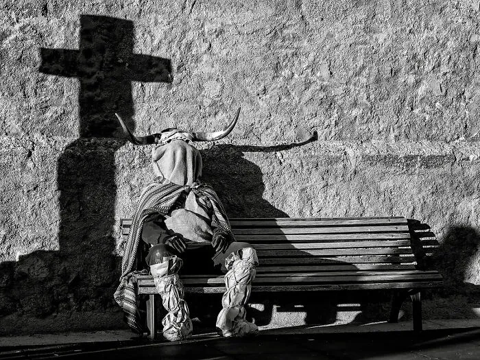 "Tora" From The Series "Las Toras, Winter Masquerade" By Miguel Ángel Cruz Sanchez