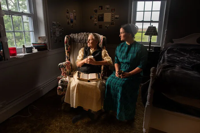 Esther And Jenne , Age 67 And 34