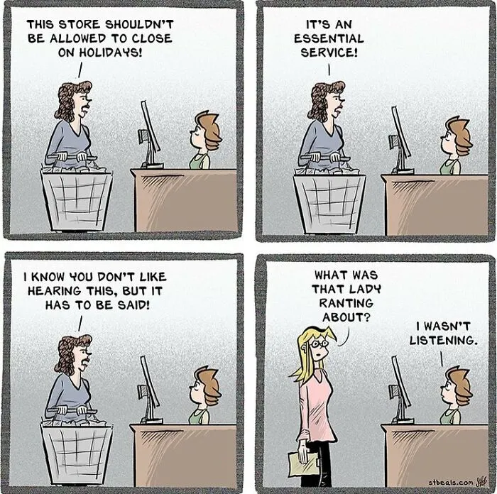 40 Humorous Comics That Retail Workers And Regular People Will Probably Relate To, By Stephen Beals (New Pics)