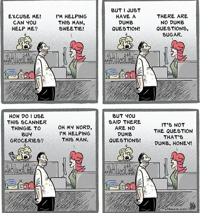 40 Humorous Comics That Retail Workers And Regular People Will Probably Relate To, By Stephen Beals (New Pics)