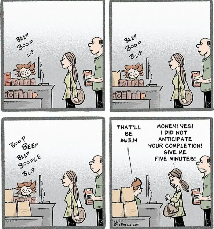 40 Humorous Comics That Retail Workers And Regular People Will Probably Relate To, By Stephen Beals (New Pics)