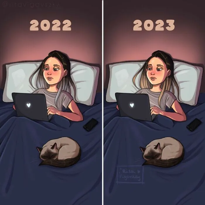 Artist Illustrates What Everyday Life With Her Cat Is Like (30 New Pics)