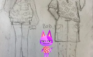 I Reimagined And Drew Animal-Crossing Characters As Humans (7 Pics)