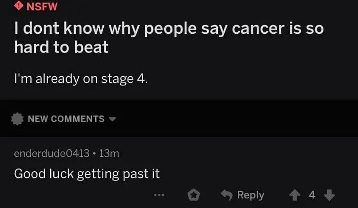 30 Times People Wrote Something So Savage, It Ended Up On The "Cursed Comments" Instagram Page