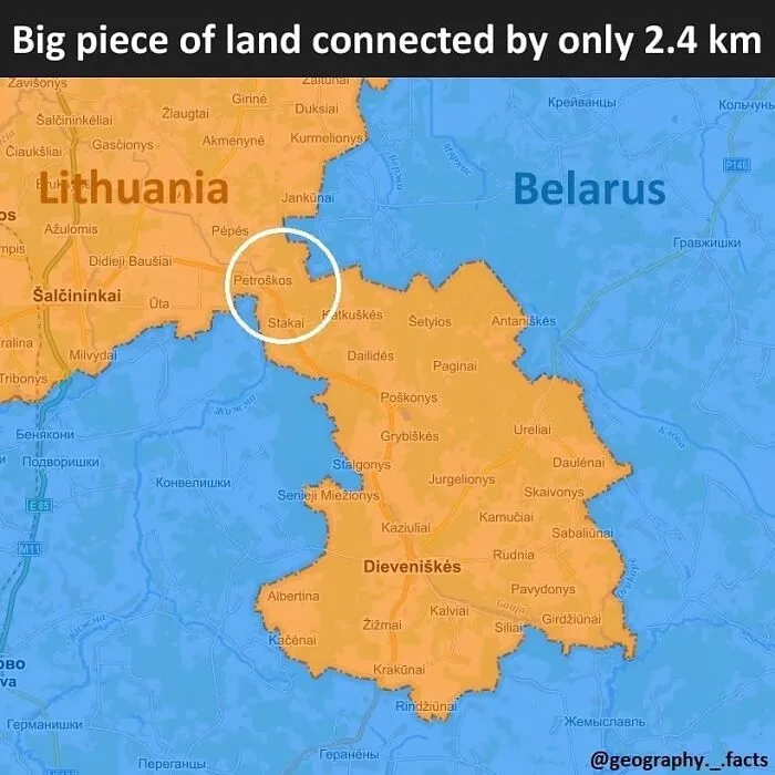 30 Of The Weirdest And Most Interesting Geography Facts You Probably Didn't Know