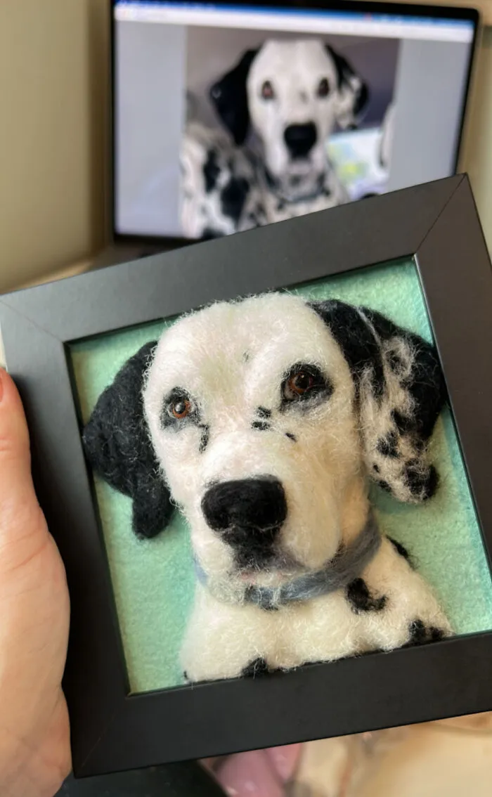 Anneli Kirby Turns Wool Into Three-Dimensional Dog Portraits, And Here Are Her 37 Best Works