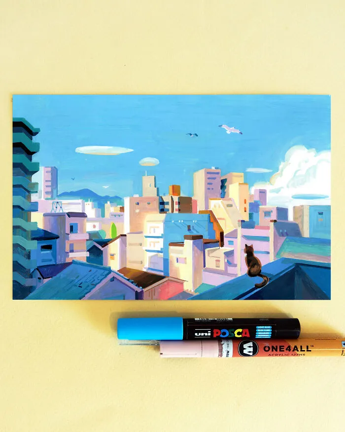 Hiroshima View Of City