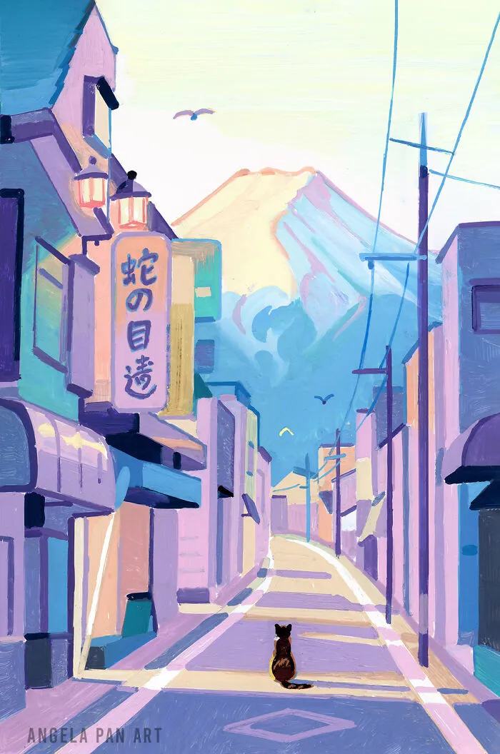 Cat In Shimoyoshida