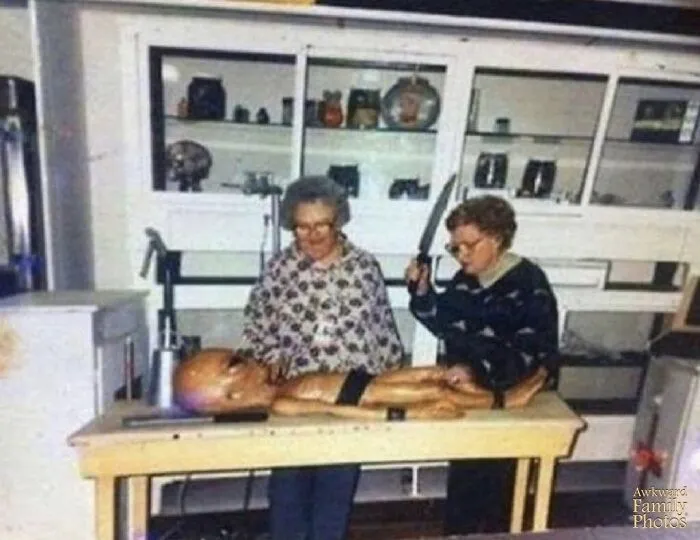 “Not Sure What Grandma And Her Friend Were Up To”