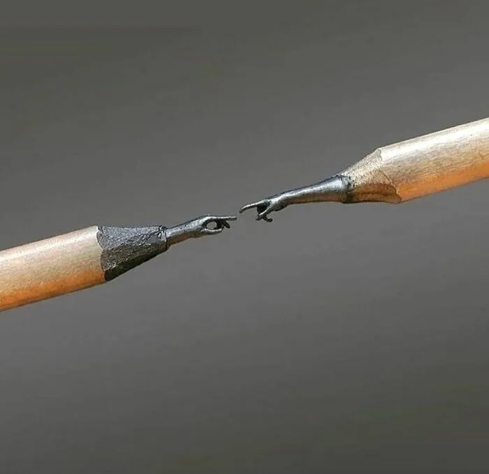 Esculturas de mina de lápiz
