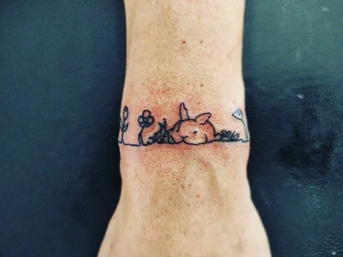 Easter Wrist Tattoo
