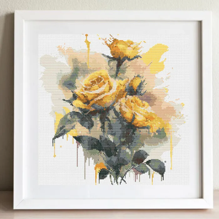 Cross Stitch Patterns: 12 Flower Ideas