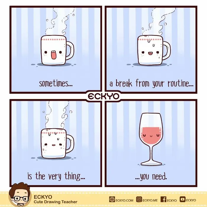 Artist Creates Wholesome Comics To Hopefully Inspire You To Love And Care For Yourself (30 New Pics)