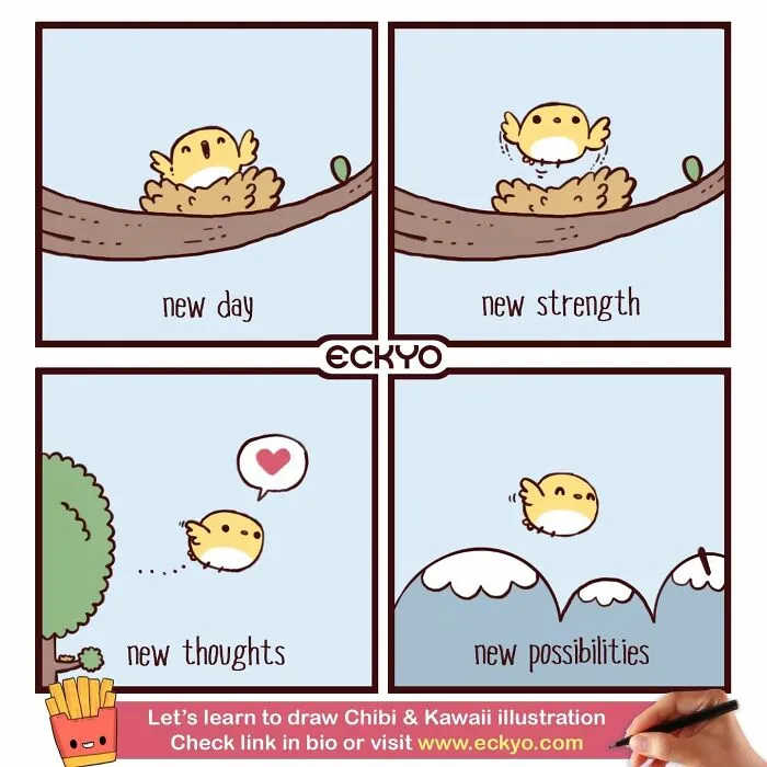 Artist Creates Wholesome Comics To Hopefully Inspire You To Love And Care For Yourself (30 New Pics)