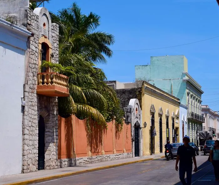 Old Buildings In Merida, Mexico