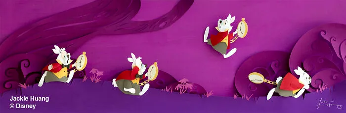 The White Rabbit, Alice In Wonderland