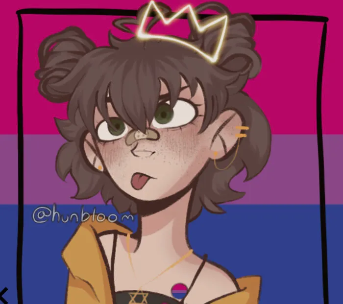 My Current Profile Picture (That’s Me! It Used To Be Another Picrew But When I Saw That Everyone Was Using Hunbloom (Which Was Also On Picrew) I Decided To Make My Own!
