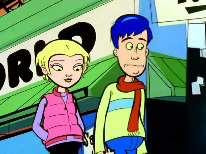 Scene from "Mission Hill" cartoon