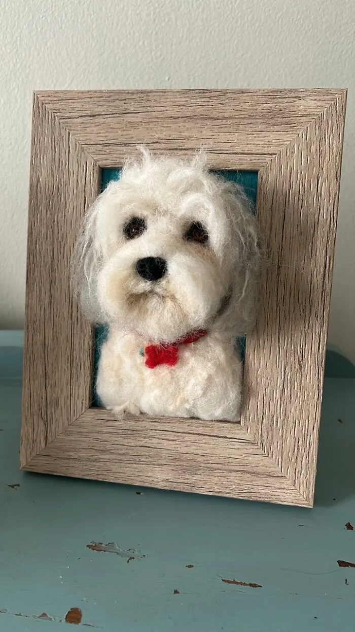 Anneli Kirby Turns Wool Into Three-Dimensional Dog Portraits, And Here Are Her 37 Best Works