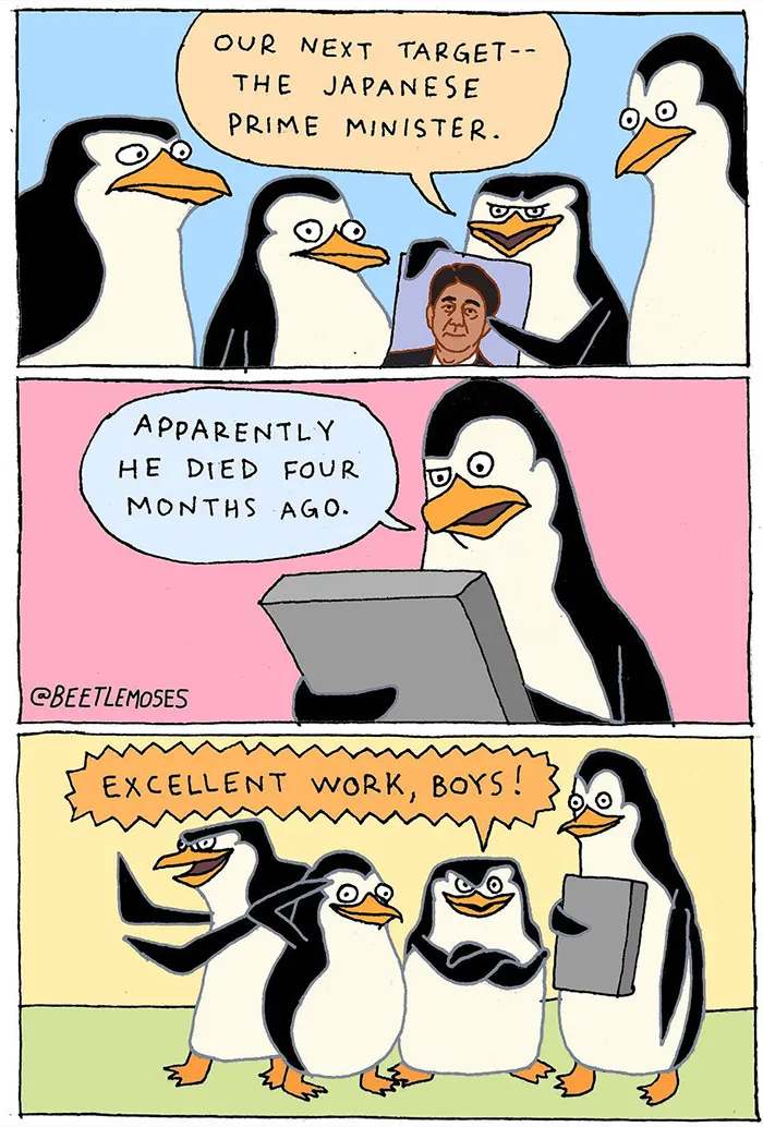 35 Ridiculous Comics With Unexpected Endings By This Artist