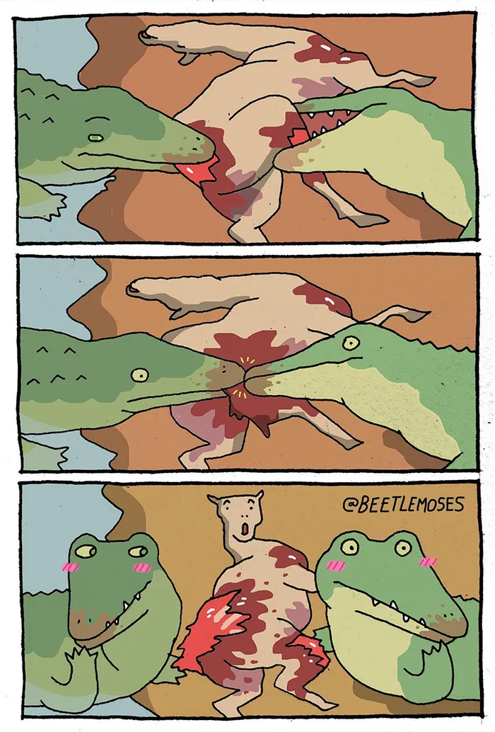 35 Ridiculous Comics With Unexpected Endings By This Artist