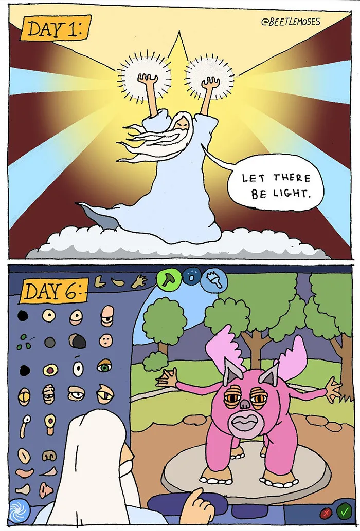 35 Ridiculous Comics With Unexpected Endings By This Artist