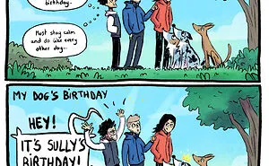My 25 Funny Comics About My Life With A Dog