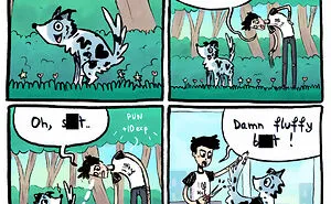 My 25 Funny Comics About My Life With A Dog