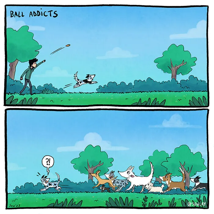 He Loves Balls And His Friends Too