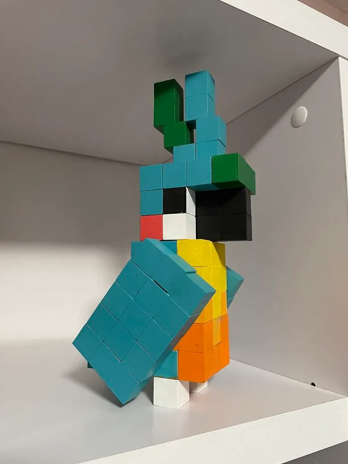 I Made This Minecraft Parrot