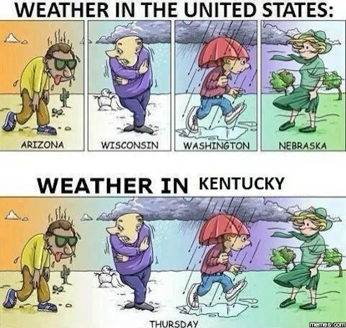 It Can Be Snowing One Day, Then 80f The Next