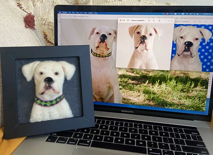 Anneli Kirby Turns Wool Into Three-Dimensional Dog Portraits, And Here Are Her 37 Best Works