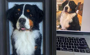 Anneli Kirby Turns Wool Into Three-Dimensional Dog Portraits, And Here Are Her 37 Best Works